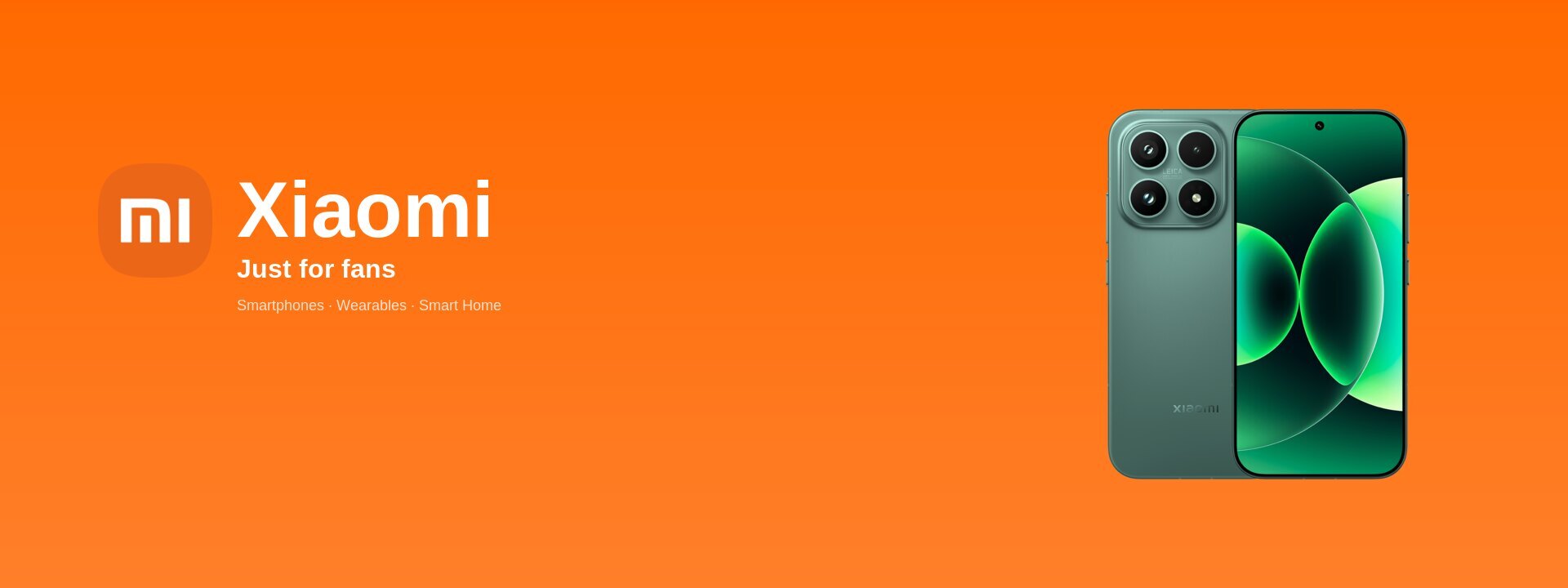 Xiaomi — Just for fans