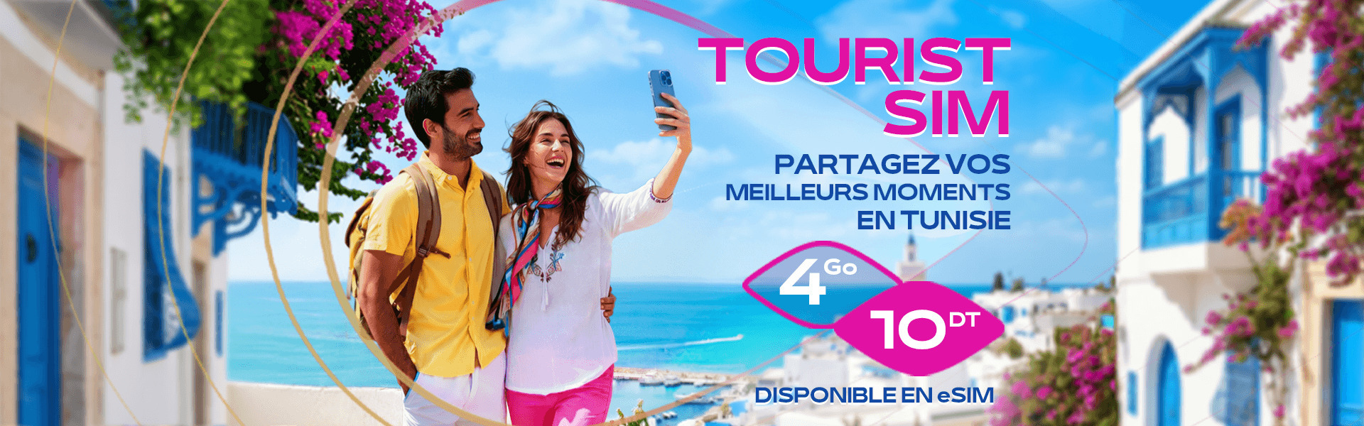 Tunisie Telecom Tourist SIM Sidi Bou Said