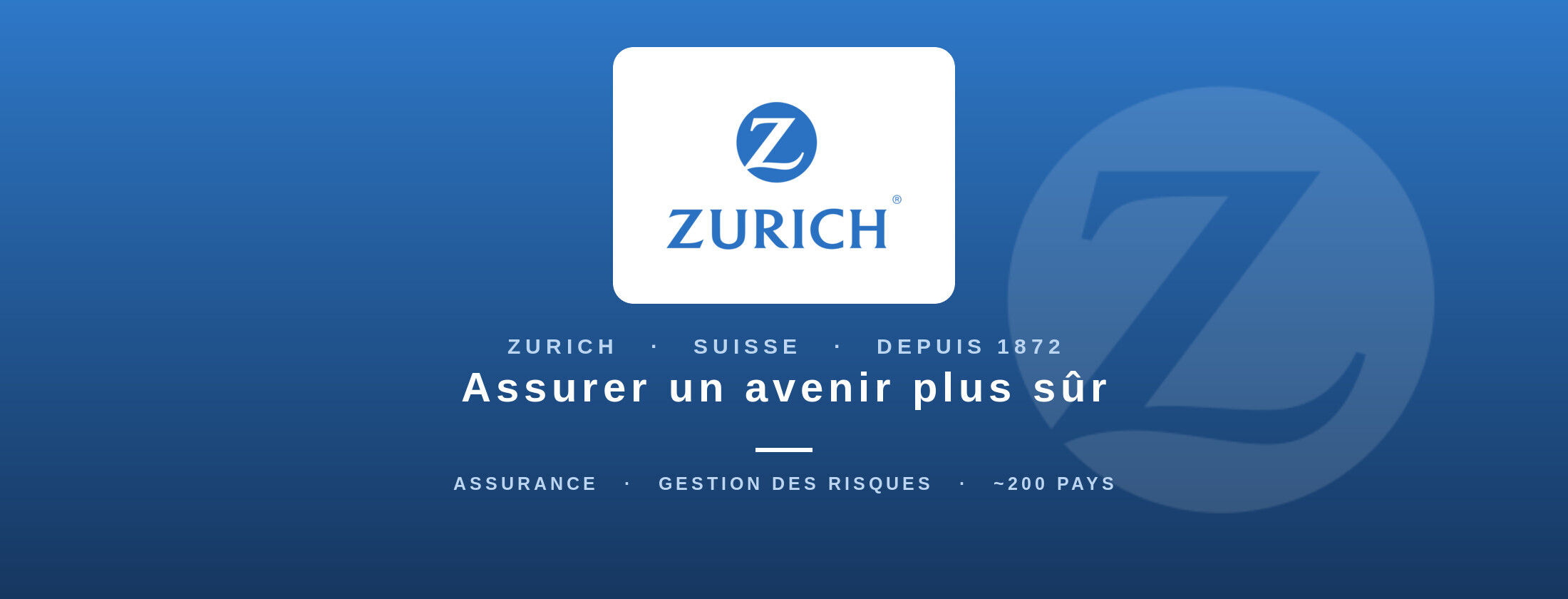 Zurich Insurance — assurer un avenir plus sûr