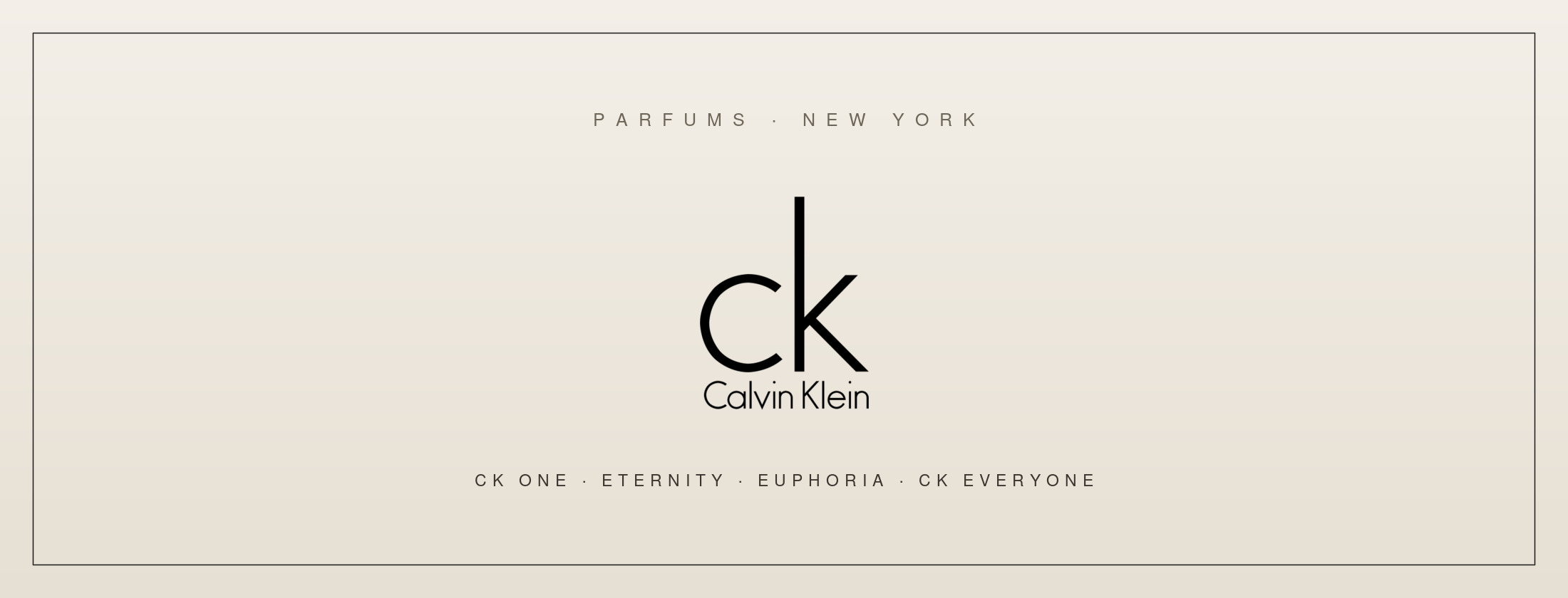 Calvin Klein — l'essentiel, le minimalisme new-yorkais