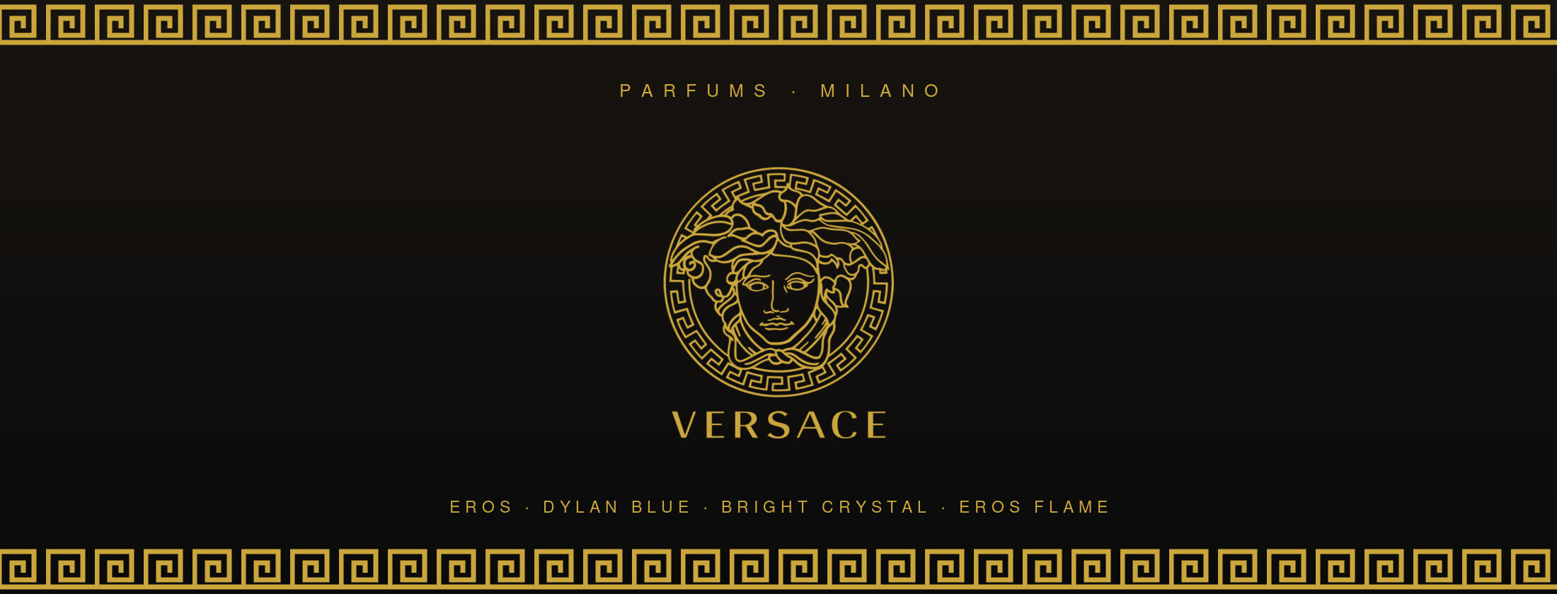 Versace — l'opulence baroque, parfums Milano
