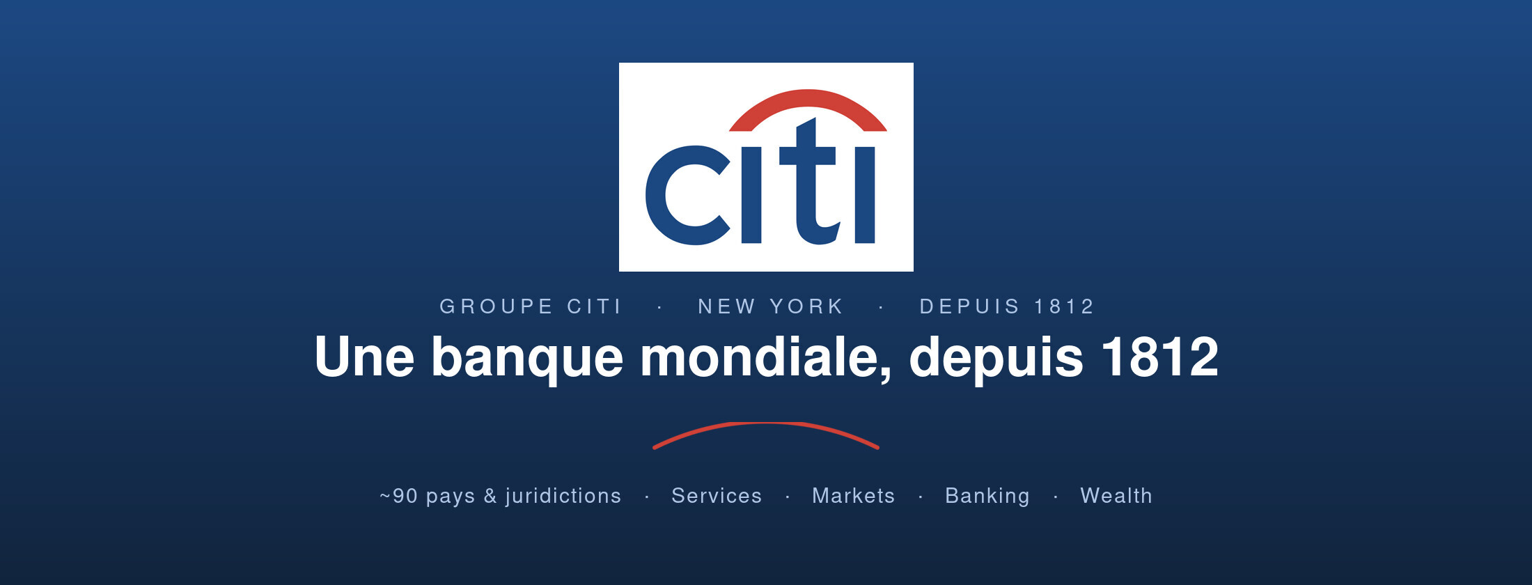 Citibank — une banque mondiale depuis 1812