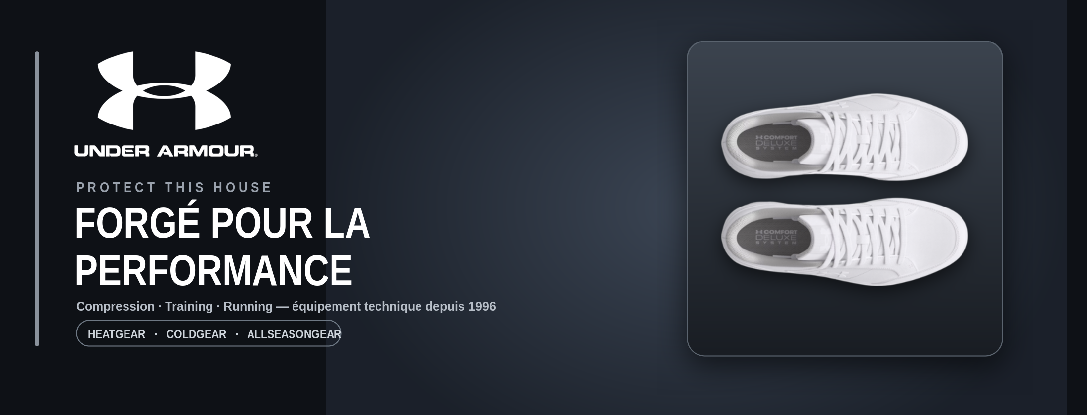 Under Armour — forgé pour la performance, depuis 1996, Baltimore