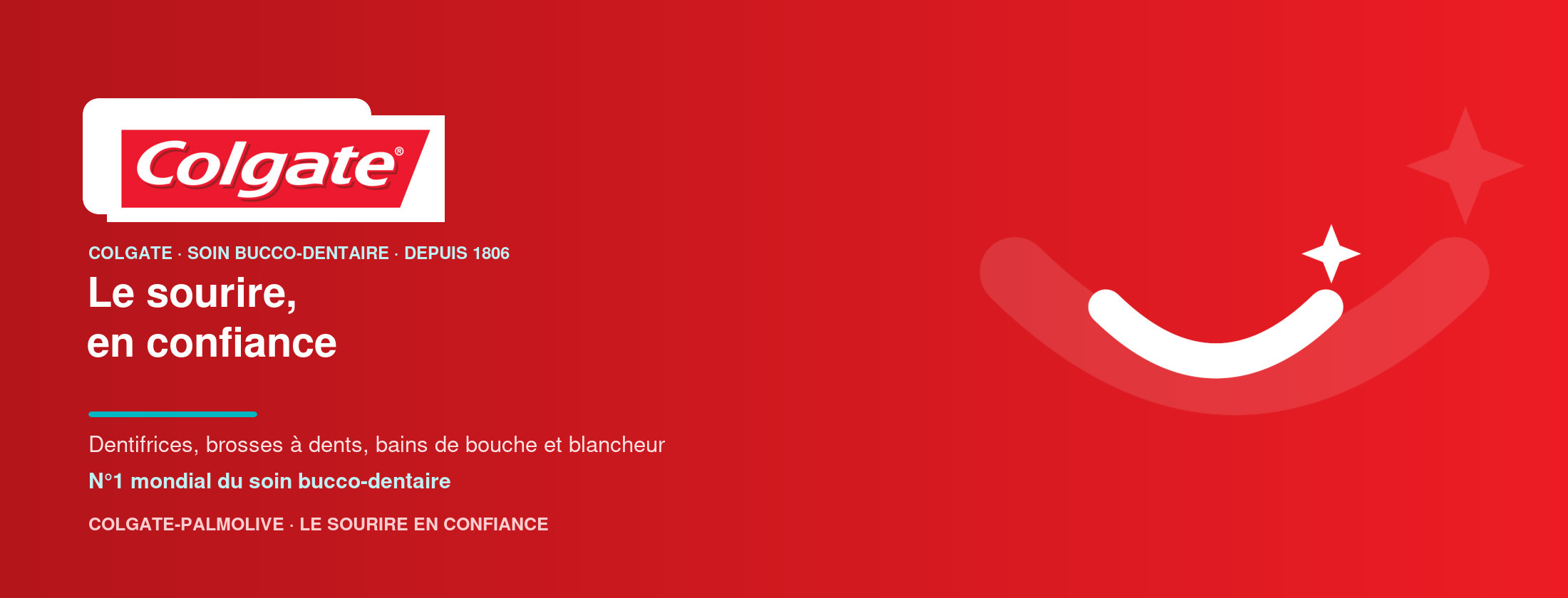 Colgate — Le sourire, en confiance