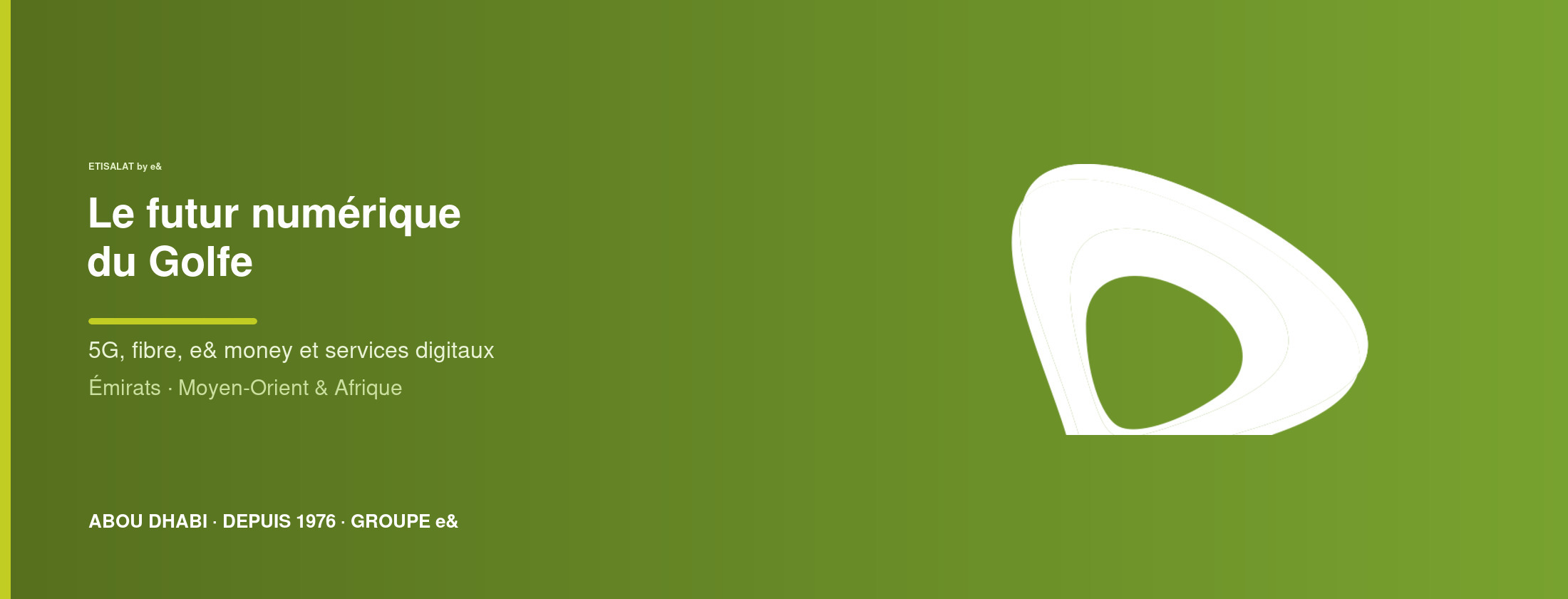Etisalat by e& — Le futur numérique du Golfe