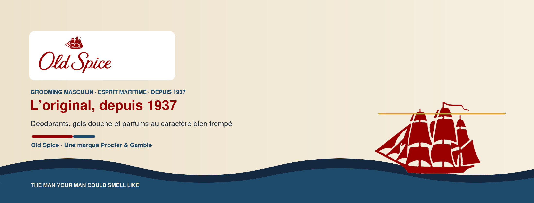 Old Spice — L’original, depuis 1937