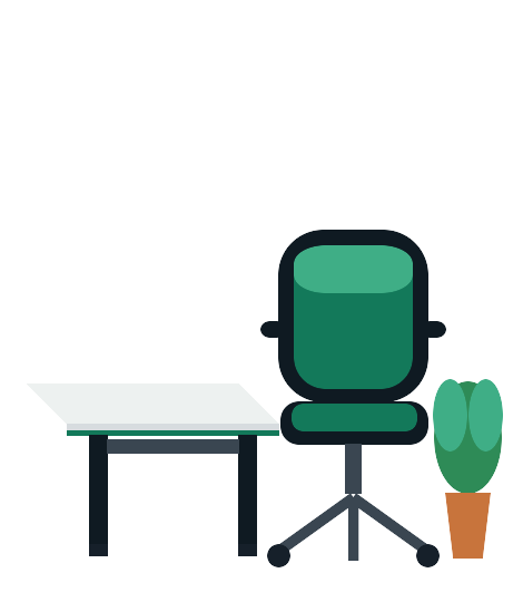 Office Square bureau design et chaise