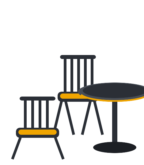 SITM table et chaises bistrot métal