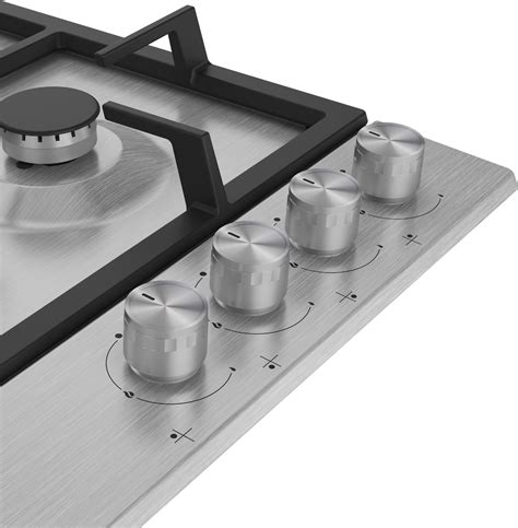 HIAW 64225 SX - Table de cuisson encastrable (Gaz, 60 cm)