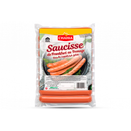 Saucisse de Frankfurt de Dinde au Fromage
