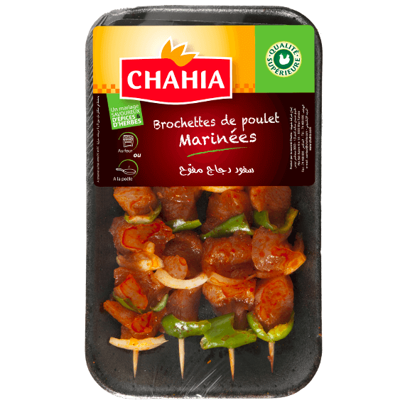 Brochettes de Poulet Marinées