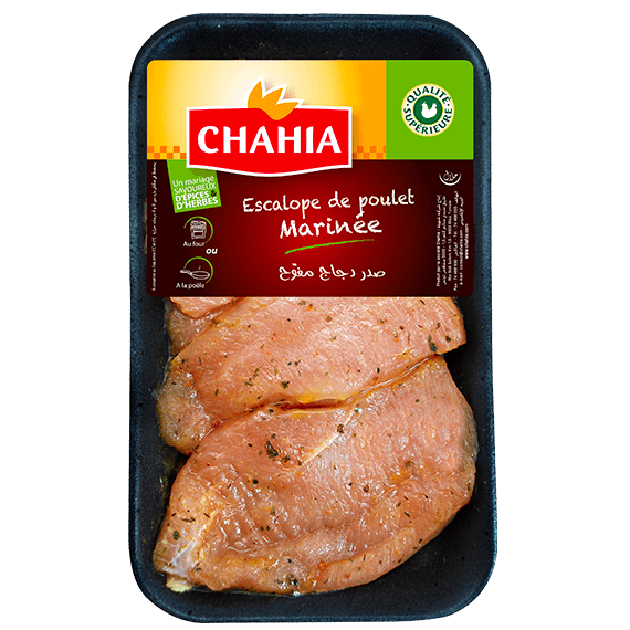 Escalope de Poulet Marinée
