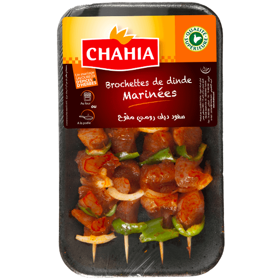 Brochettes de Dinde Marinées