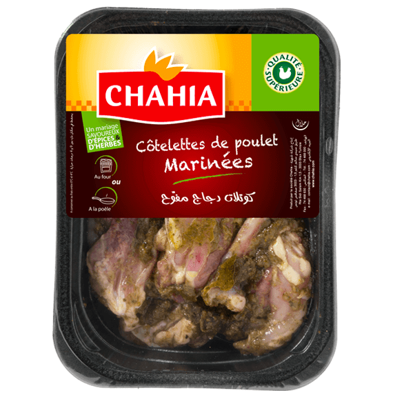 Côtelettes de Poulet Marinées