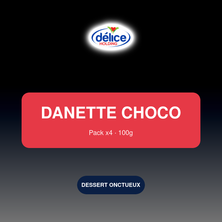 Danette chocolat