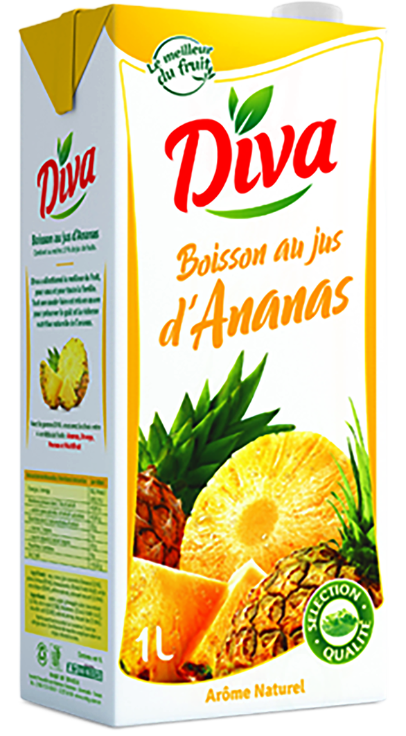 Diva Boisson au jus d'Ananas