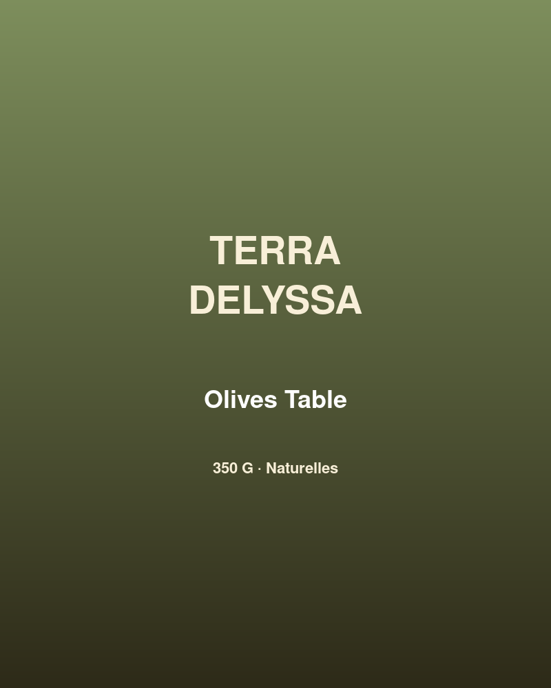 Olives de table