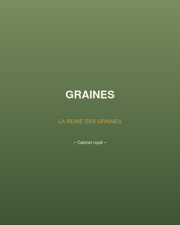 Graines