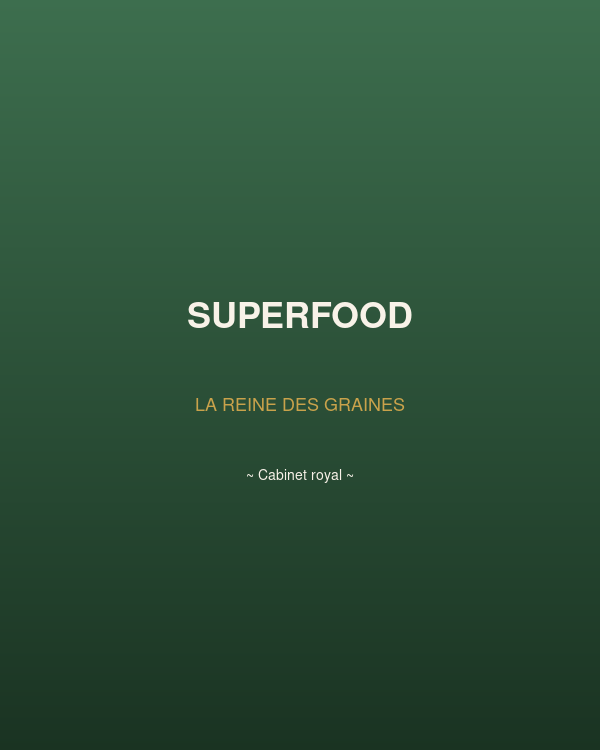 Superaliments