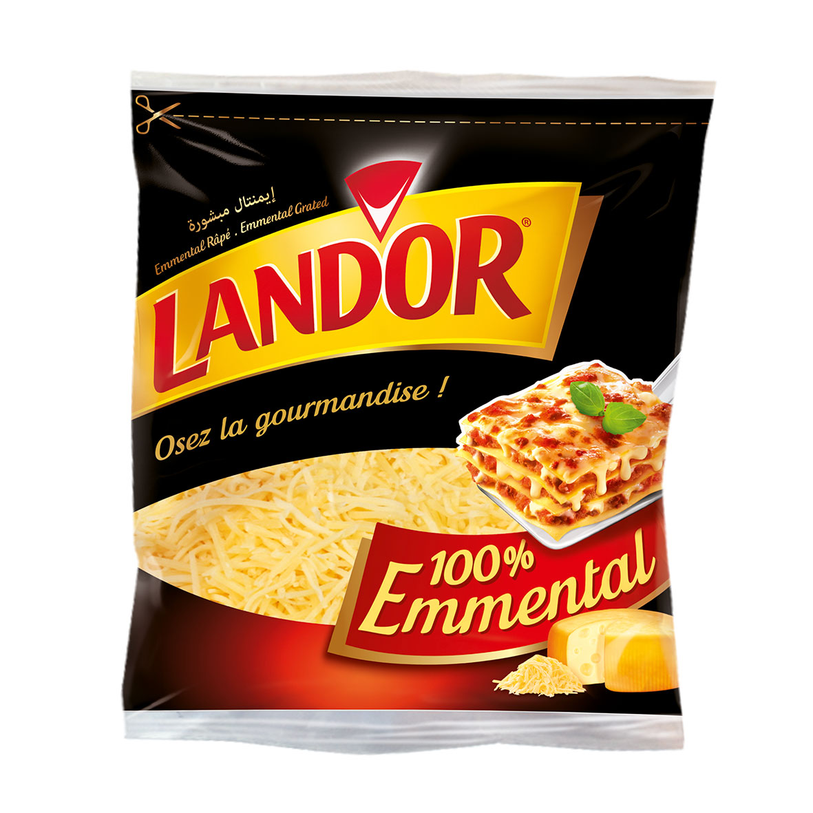 Fromage Râpé 100% Emmental Land'or