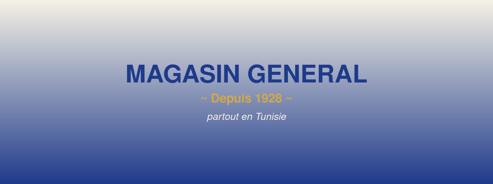 Magasin Général