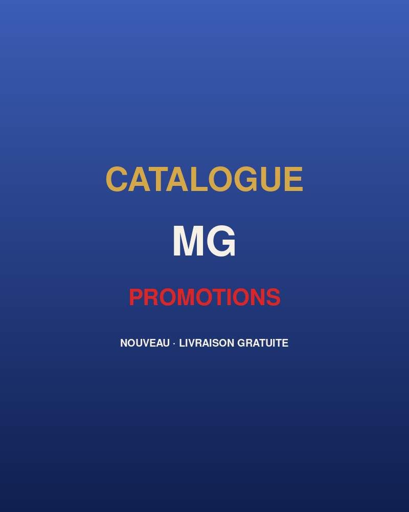 Catalogue promotions MG