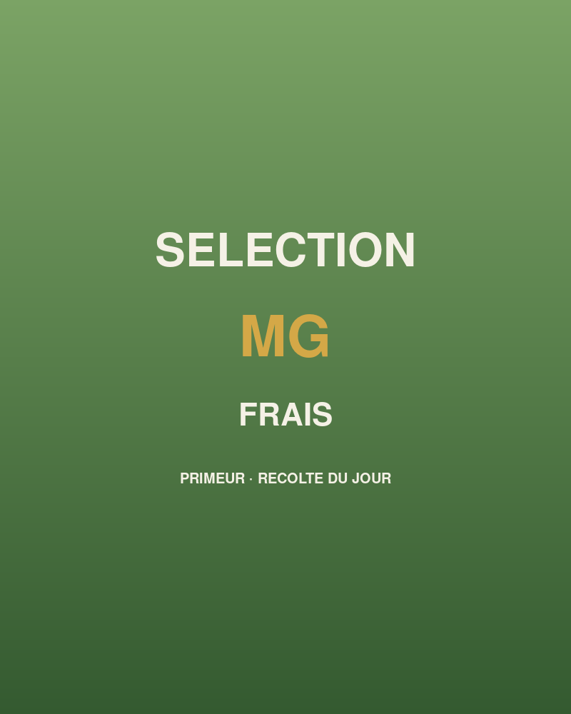 Sélection produits frais