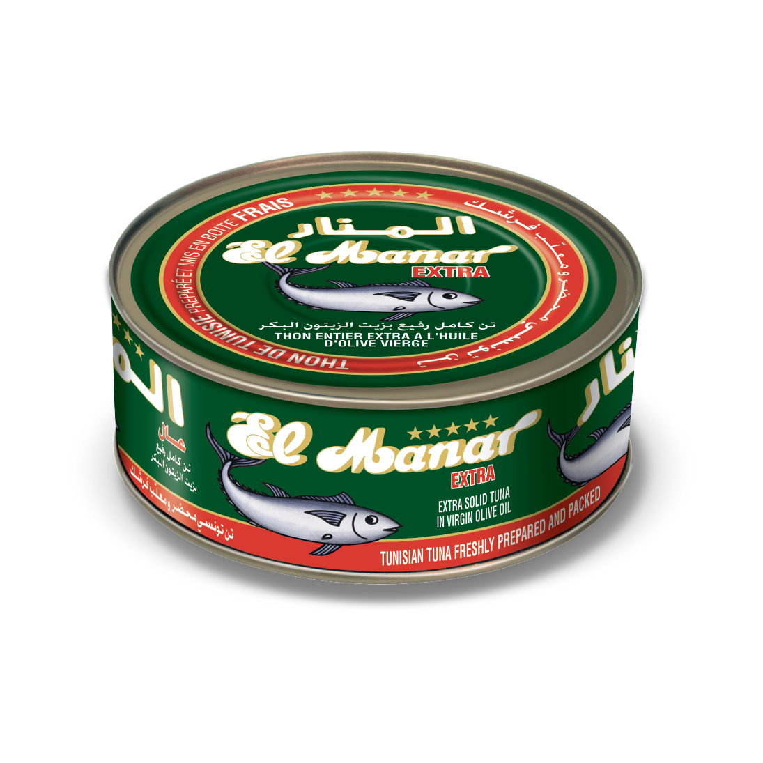 Thon Extra à l’Huile d’Olive Vierge El Manar 1kg
