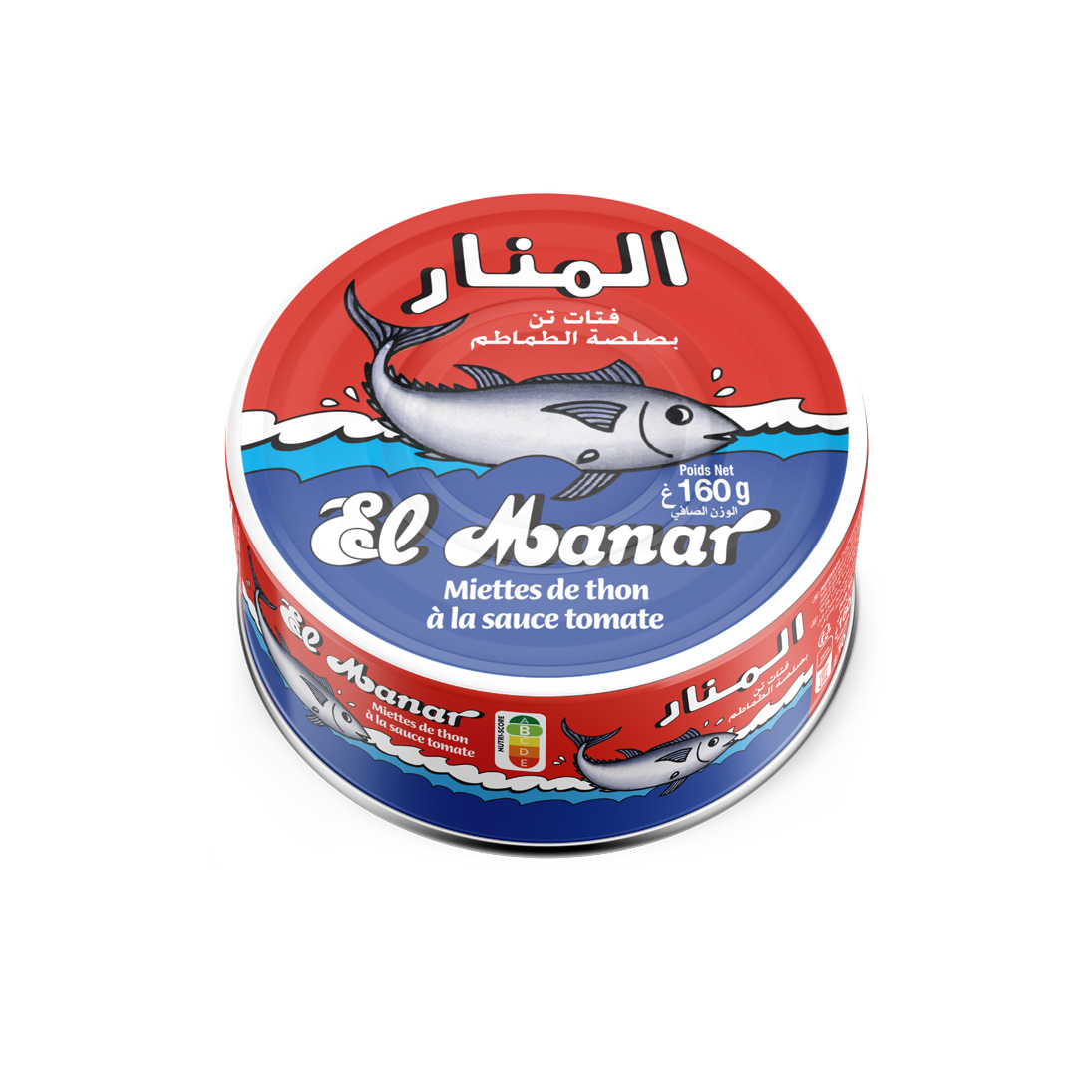 Miette de thon à la sauce tomate El Manar 160g