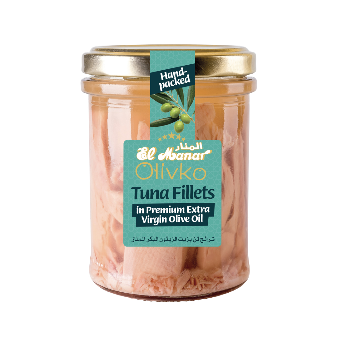 Filet de thon à l’Huile d’Olive Vierge El manar- Olivko 200g