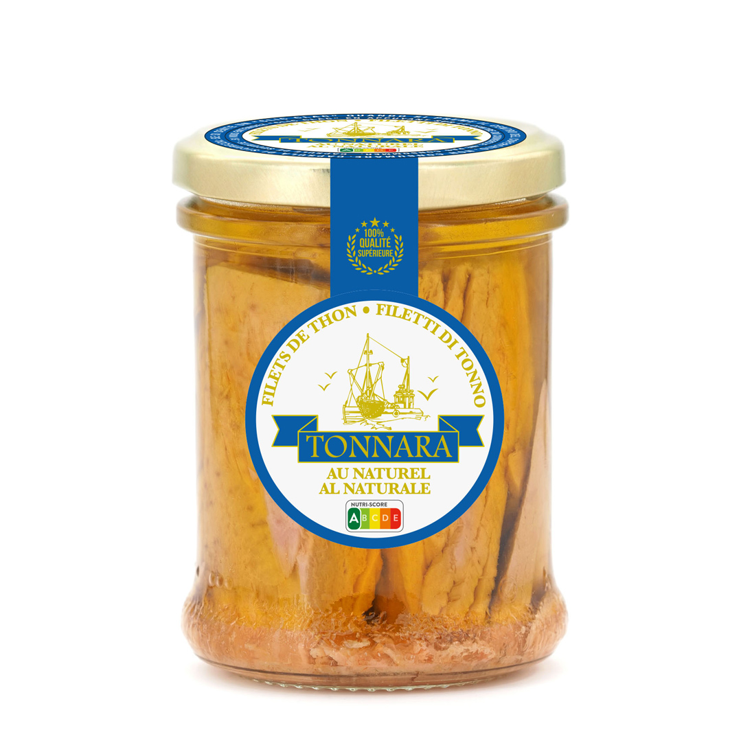 Filet de thon au Naturel Tonnara 200g