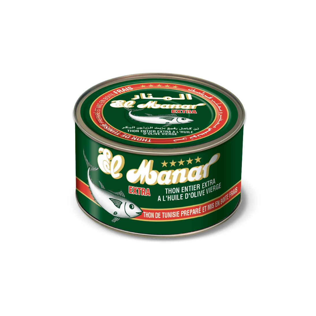 Thon Extra à l’Huile d’Olive Vierge El Manar 700g