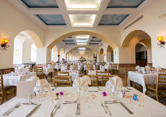 Salle de restaurant de la résidence