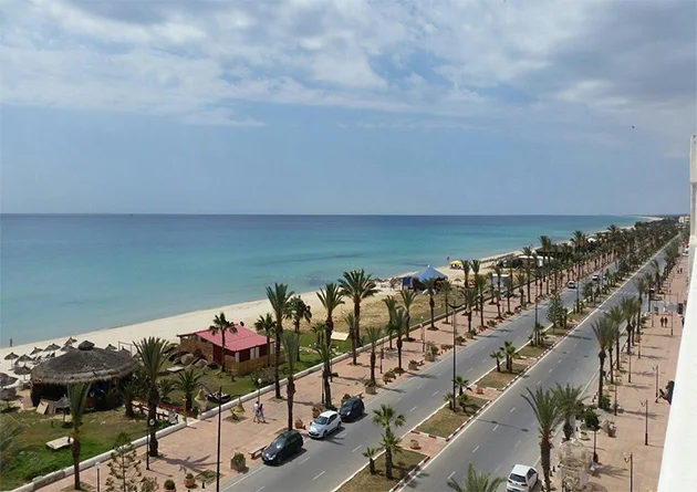 Vue sur la mer à Yasmine Hammamet
