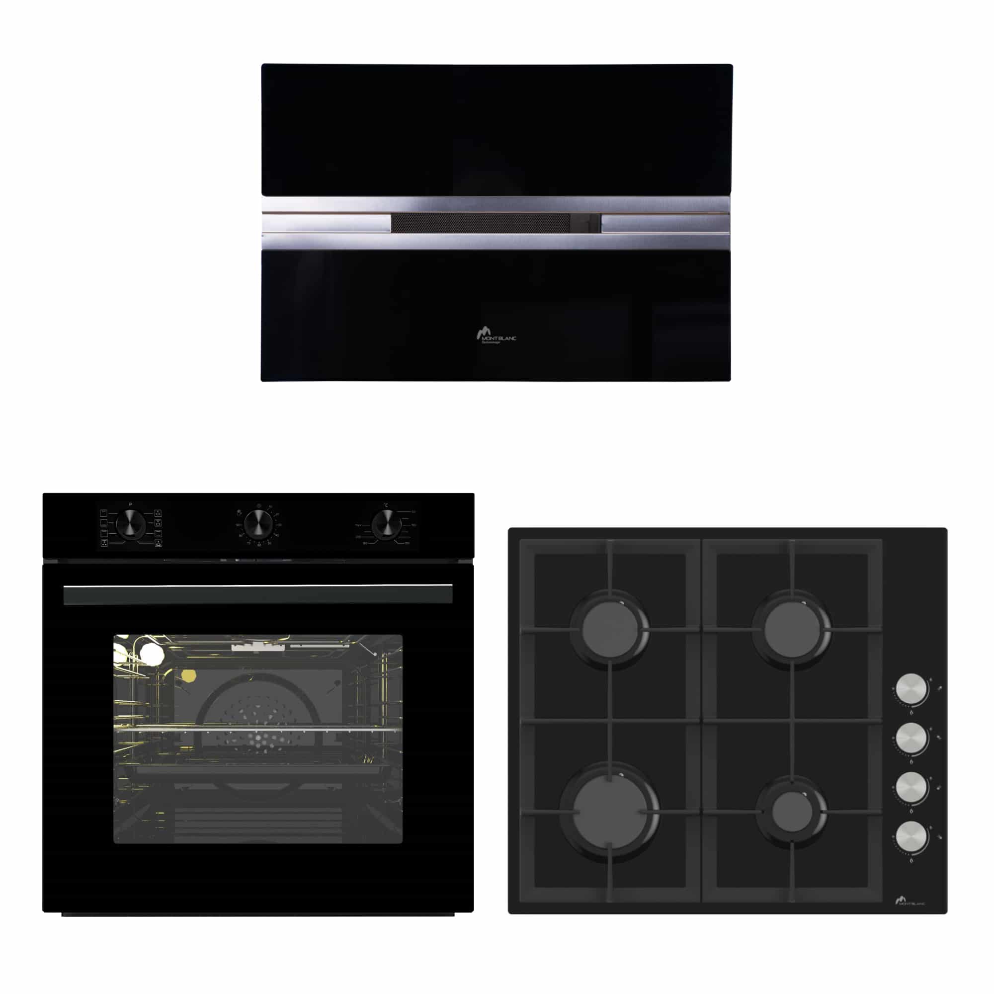 Pack noir Vitré 60cm