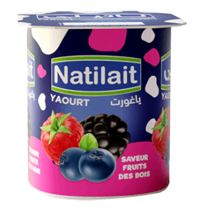 Yaourt Ferme aromatisé - Fruits des bois 100 gr