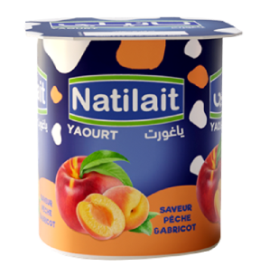 Yaourt Ferme aromatisé - Pêche - Abricot 100 gr