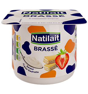 Brassé - Brassé Fraise - Gaufrette 70 gr