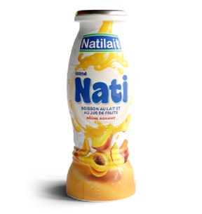 Nati - Jus lacté pêche et abricot 260 gr
