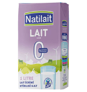 Lait 0% - lait 0%