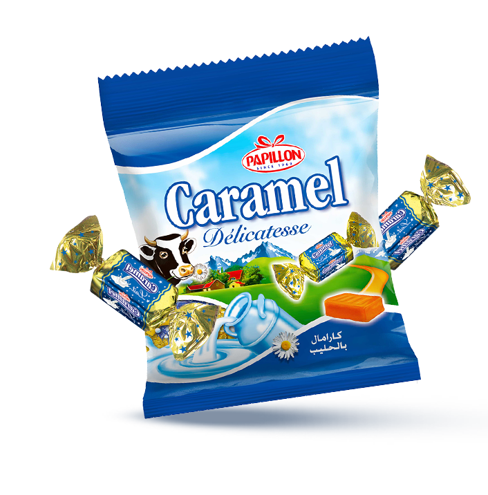 Papillon Caramel Délicatesse Lait