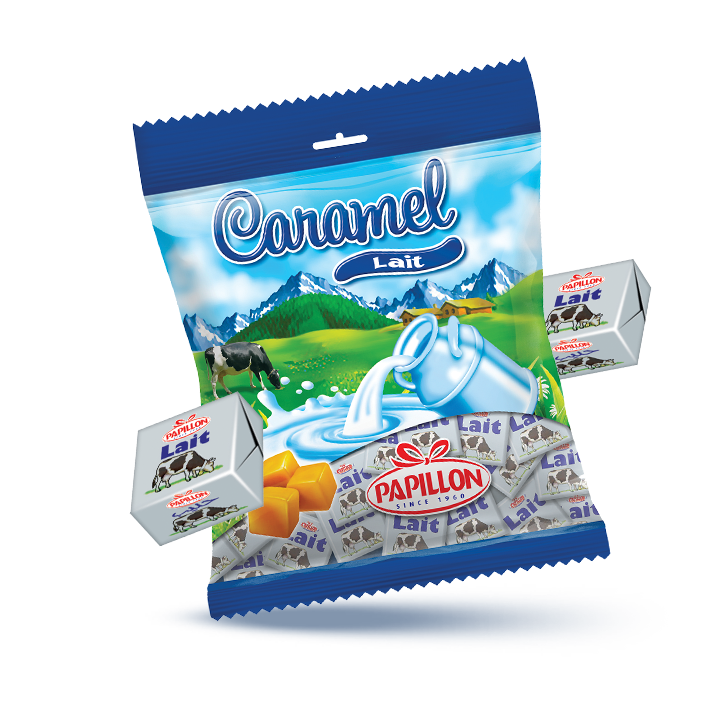Papillon Caramel lait