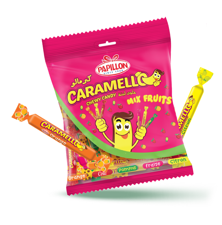 Papillon caramello Mix fruits