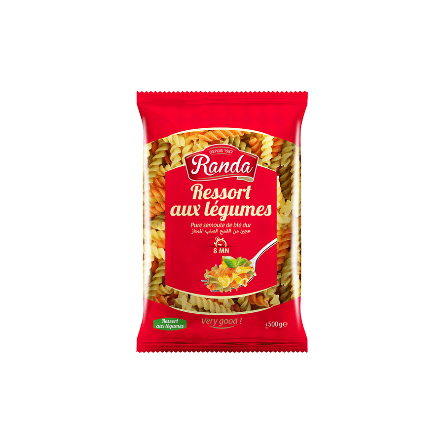 Ressort aux légumes