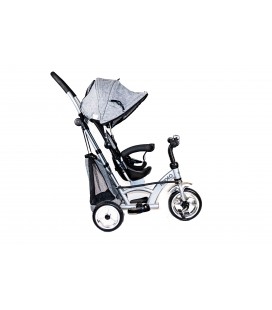 Tricycle avec canne directionnelle