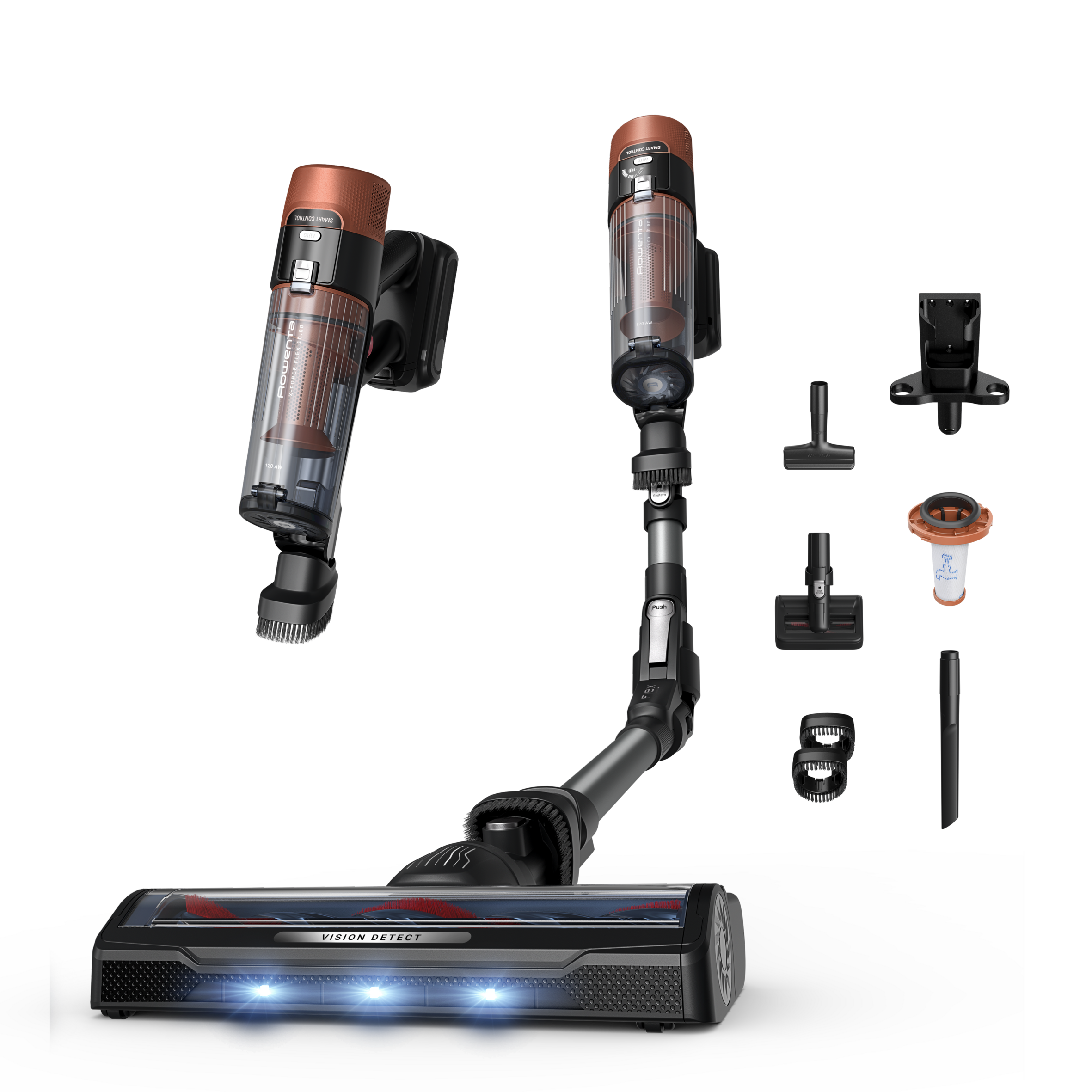 X-Force Flex 10.80, Aspirateur balai sans fil, 120 AW, 60 min, Modèle Animal | Aspirateurs balais sans fil