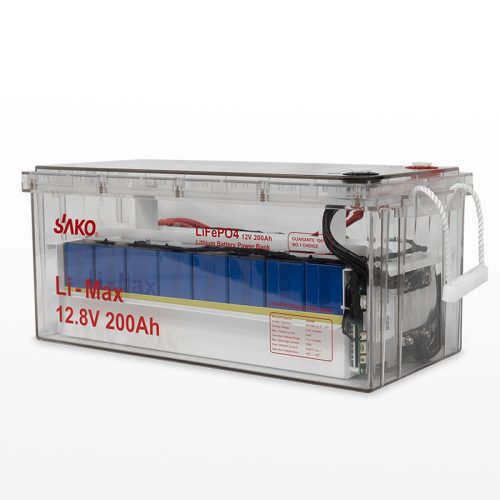 Li-Max Series 12.8v 200ah transparent model 2