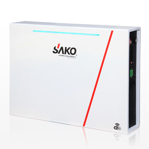 SAKO Competitive Wall stand Lithium Battery Pack With 51.2V200Ah 2