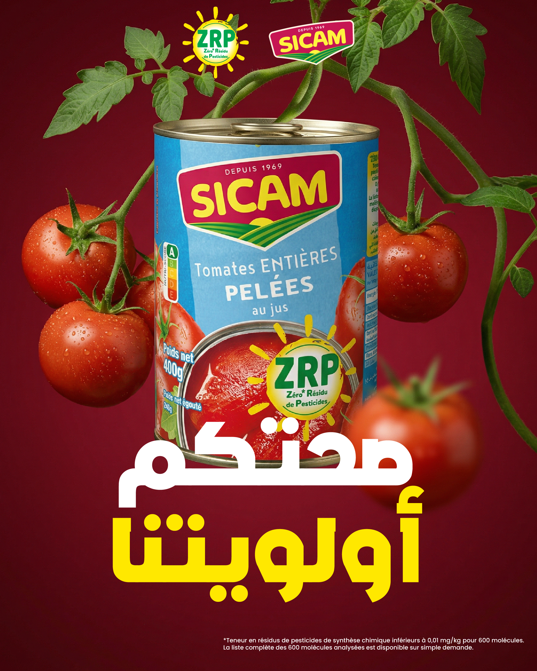 Tomates Entières Pelées ZRP