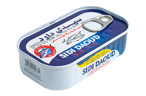 Sardines à l’huile végétale et au citron